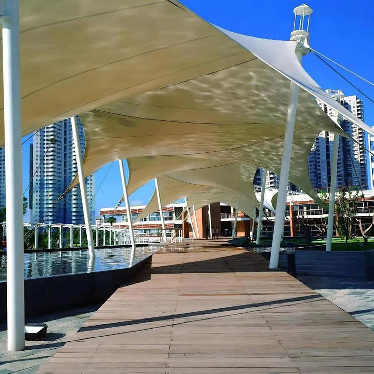 精河县膜结构景观棚