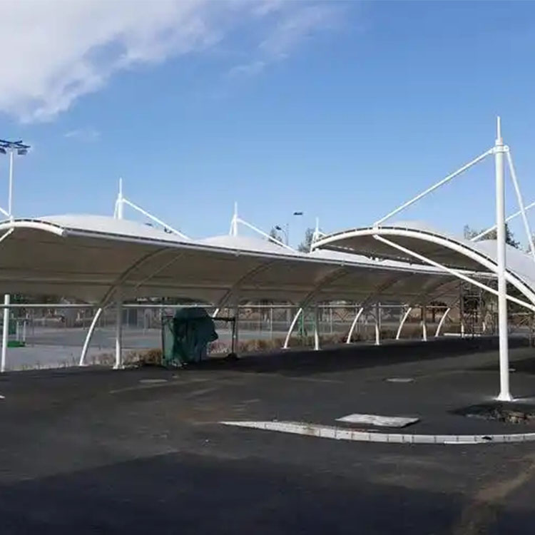 精河县膜结构电动车棚