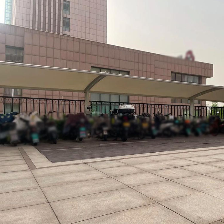 精河县膜结构电动车棚