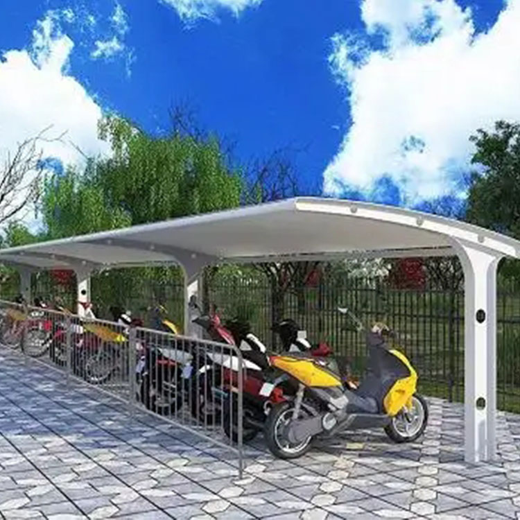 精河县膜结构电动车棚